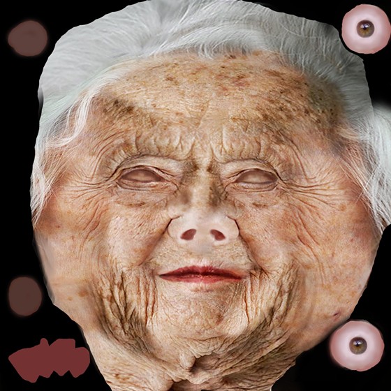 3D Modeling: grandmother