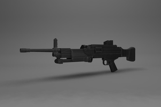 3D Modeling: NC 121 gun