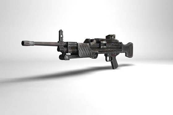 3D Modeling: NC 121 gun