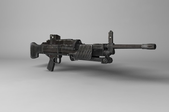 3D Modeling: NC 121 gun